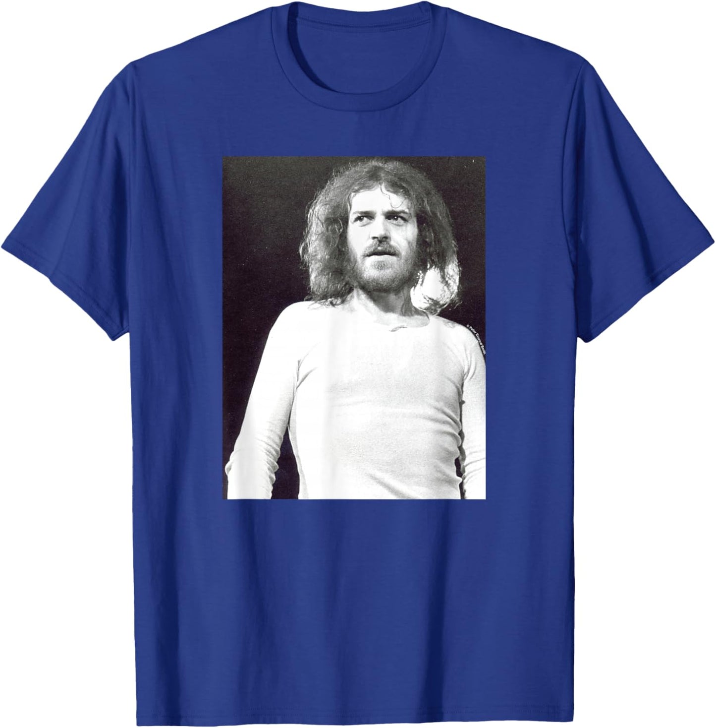Singer Joe Cocker Live Shot By Everard Smith T-Shirt - T-Shirt | Royal