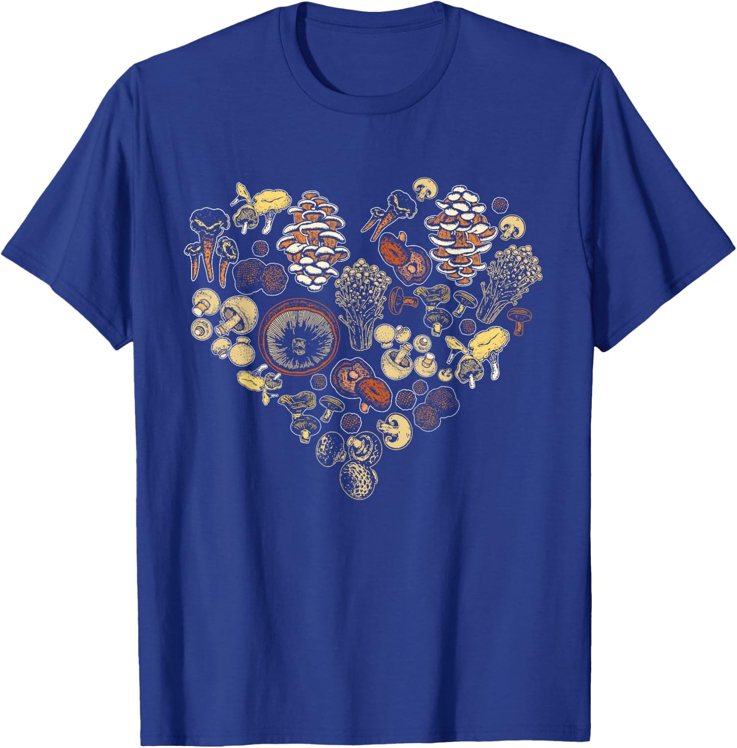 Mushroom Shirt Hunting Foraging Design Fungi Mushroom Hunter T-Shirt - T-Shirt | Royal