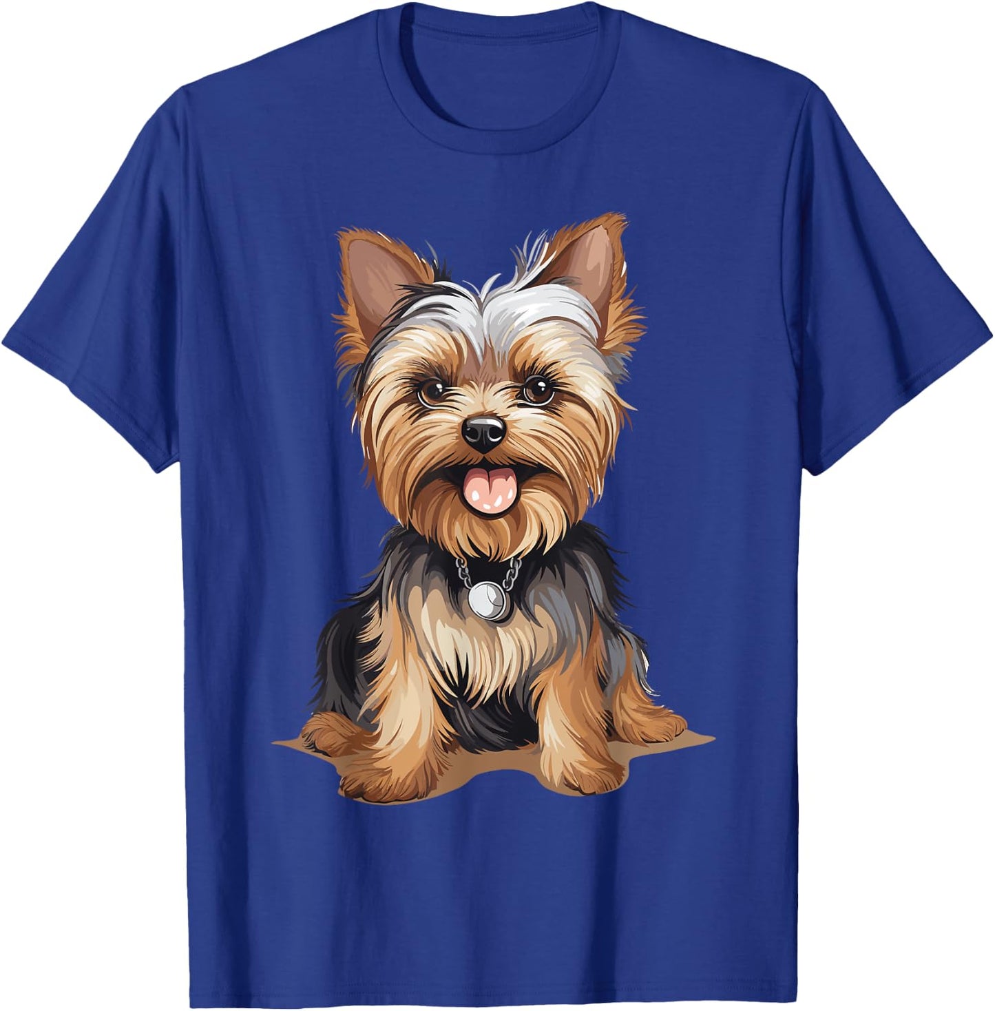Yorkshire Terrier Yorkie Dog Breed Cute Graphic T-Shirt - T-Shirt | Royal