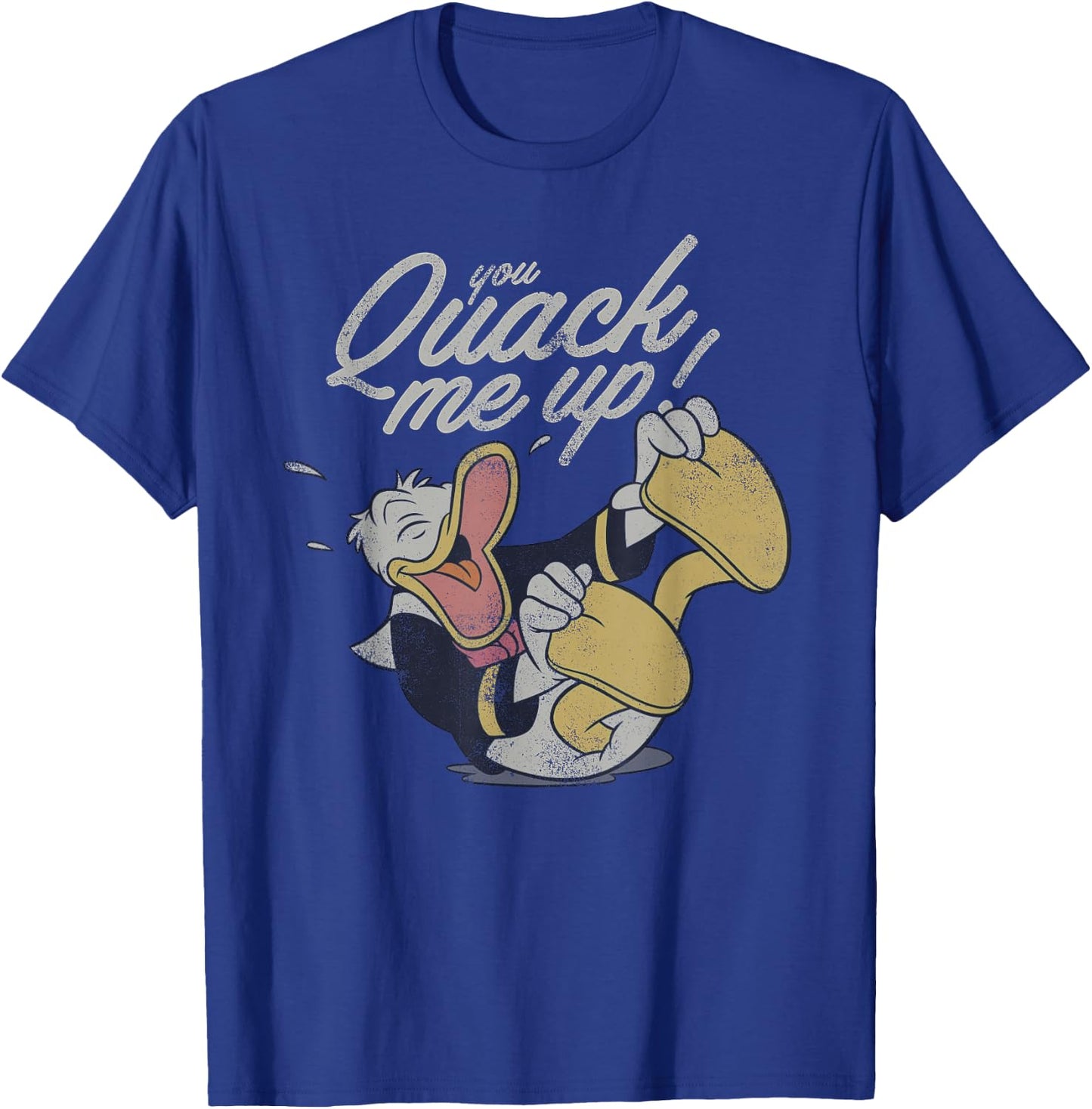 Disney Mickey and Friends Donald Duck You Quack Me Up T-Shirt - T-Shirt | Royal