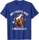 My Farts Are Magical Funny farting Unicorn T-Shirt - T-Shirt | Royal