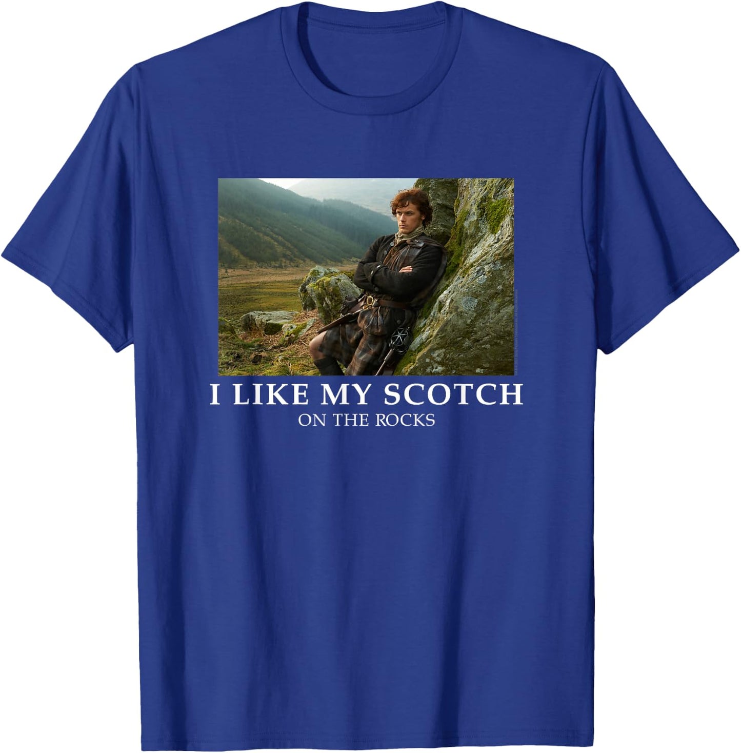 Outlander Scotch on The Rocks T-Shirt - T-Shirt | Royal