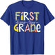 First Grade Teacher Student Dream Team Happy Back To School T-Shirt - T-Shirt | Royal
