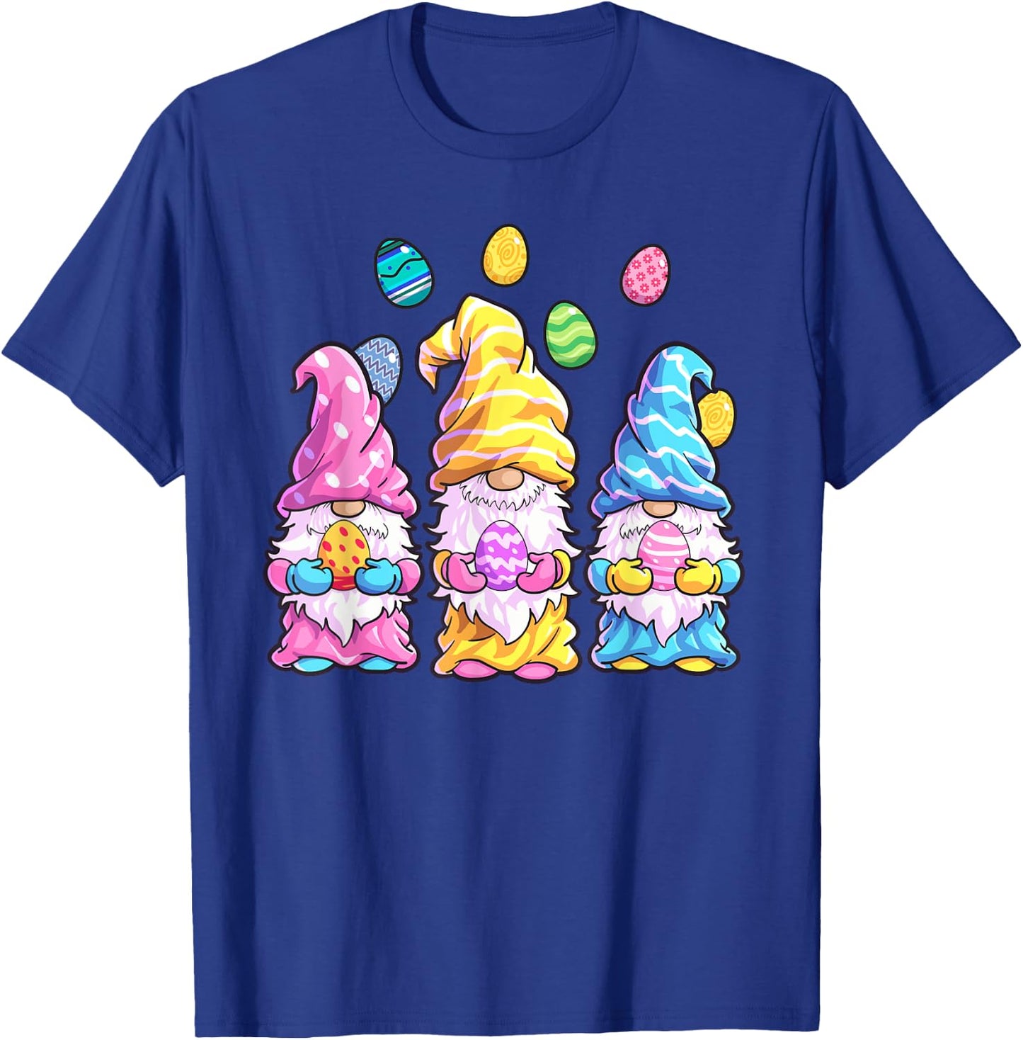 Gnome Easter Shirt Women Easter Outfit Easter Girls T-Shirt - T-Shirt | Royal