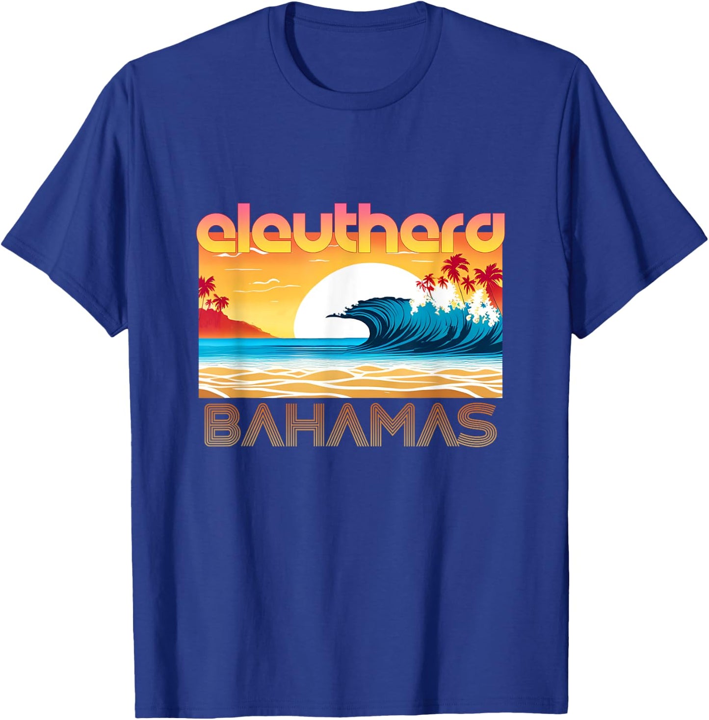 Eleuthera Retro Vintage Souvenir Apparel - Eleuthera T-Shirt - T-Shirt | Royal