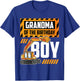 vehicle construction excavator Grandma of the Birthday Boy T-Shirt - T-Shirt | Royal