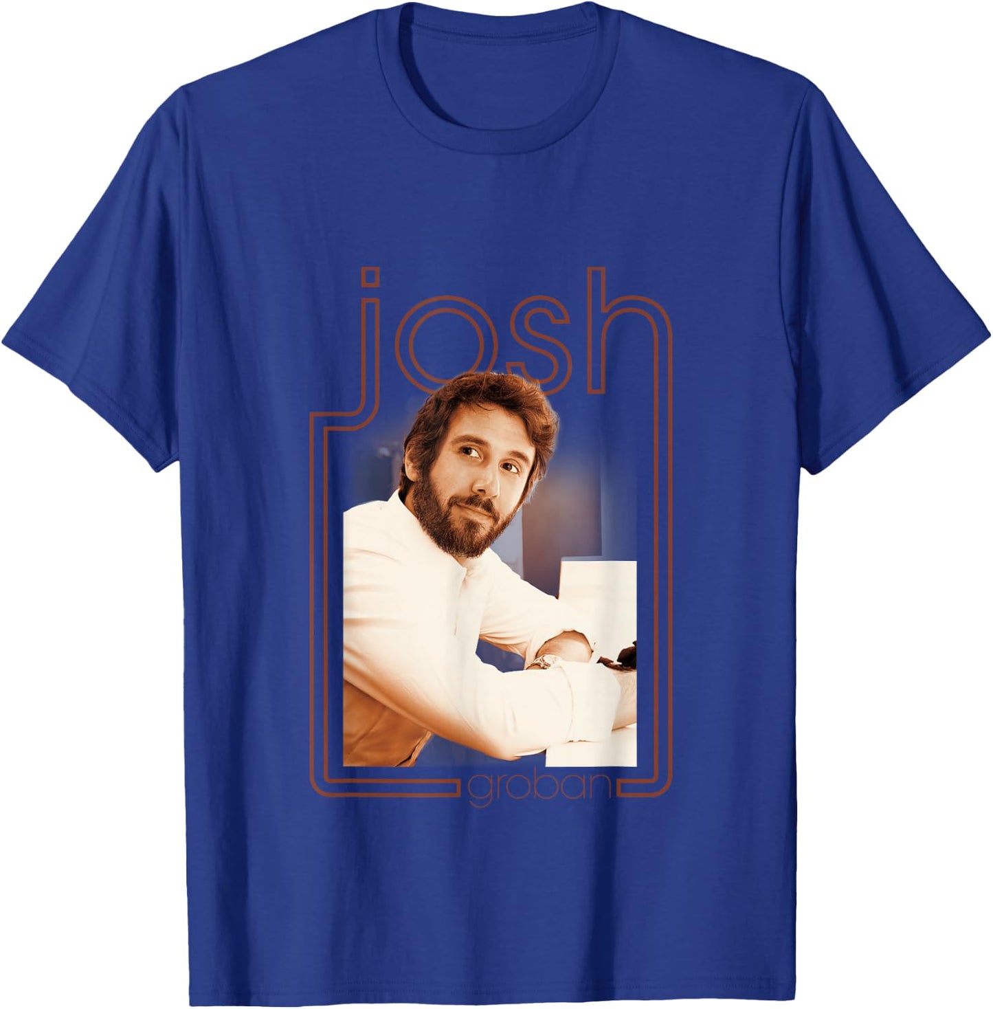 Josh Groban Official Harmony Photo Black T-Shirt - T-Shirt | Royal