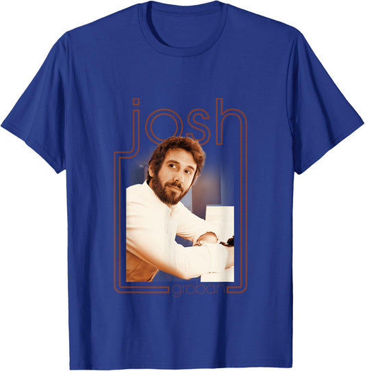 Josh Groban Official Harmony Photo Black T-Shirt - T-Shirt | Royal