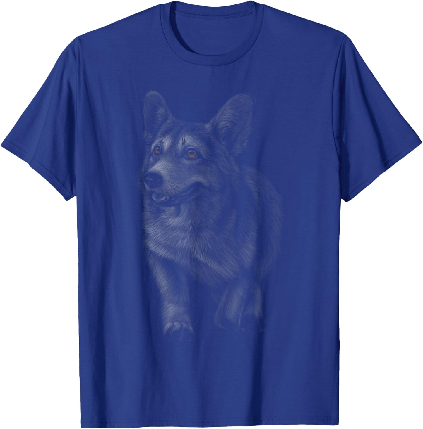 Corkie gift apparel women - Novelty Corgi Corky Dog T-Shirt - T-Shirt | Royal