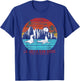La Jolla San Diego Retro California Beach Summer vacation T-Shirt - T-Shirt | Royal