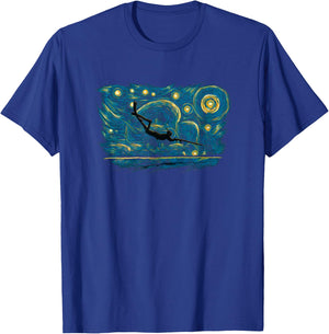 Retro Vintage Style Spearfishing T-Shirt - T-Shirt | Royal