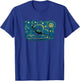 Retro Vintage Style Spearfishing T-Shirt - T-Shirt | Royal