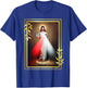 Divine Mercy Jesus Christ "Jesus, I Trust In You" Catholic T-Shirt - T-Shirt | Royal