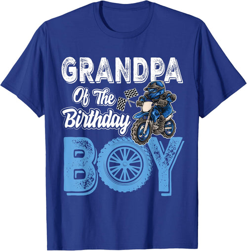 Grandpa of the Birthday Boy Dirt Bike B-day motocross Party