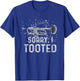 Sorry I Tooted Funny Trumpeter Trumpet T-Shirt - T-Shirt | Royal