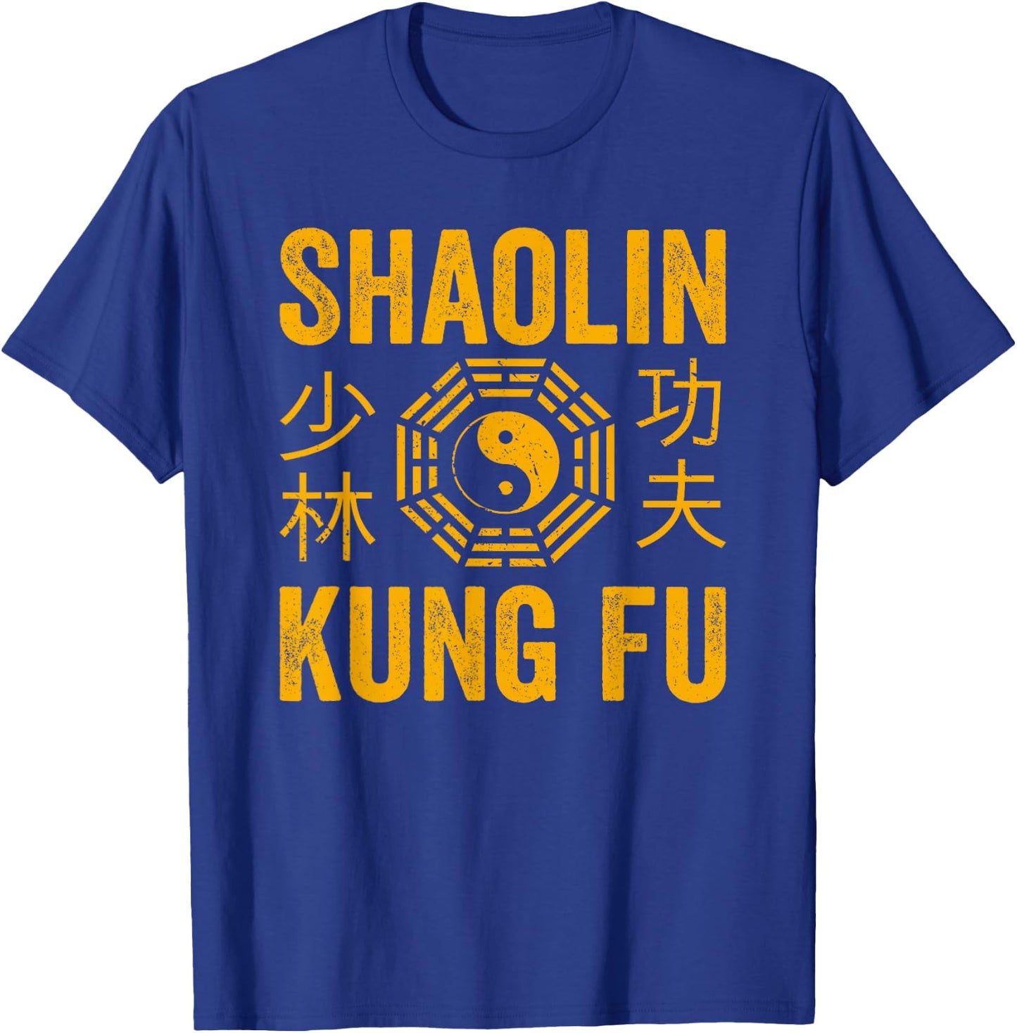 Shaolin Kung Fu Martial Arts Kung Fu T-Shirt - T-Shirt | Royal