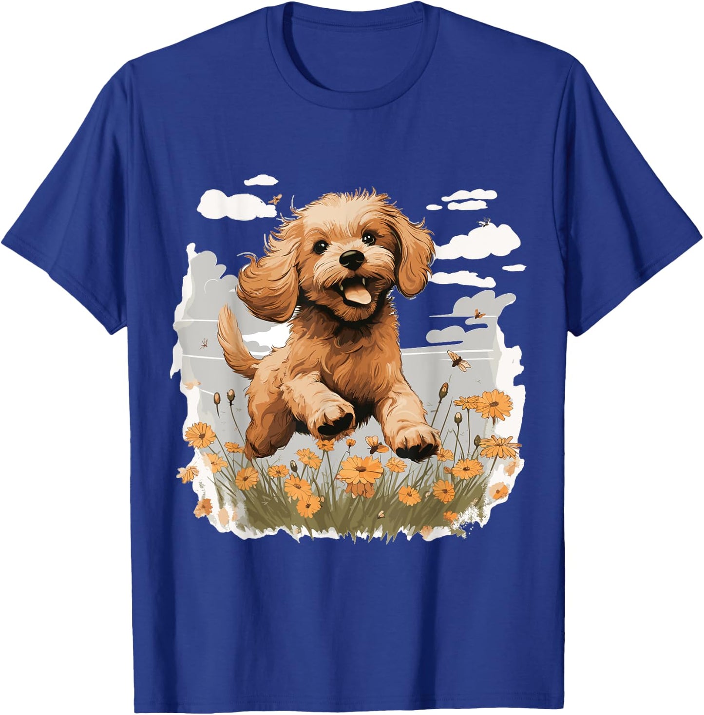 Cavapoo Dog Breed Pet Cute Graphic T-Shirt - T-Shirt | Royal