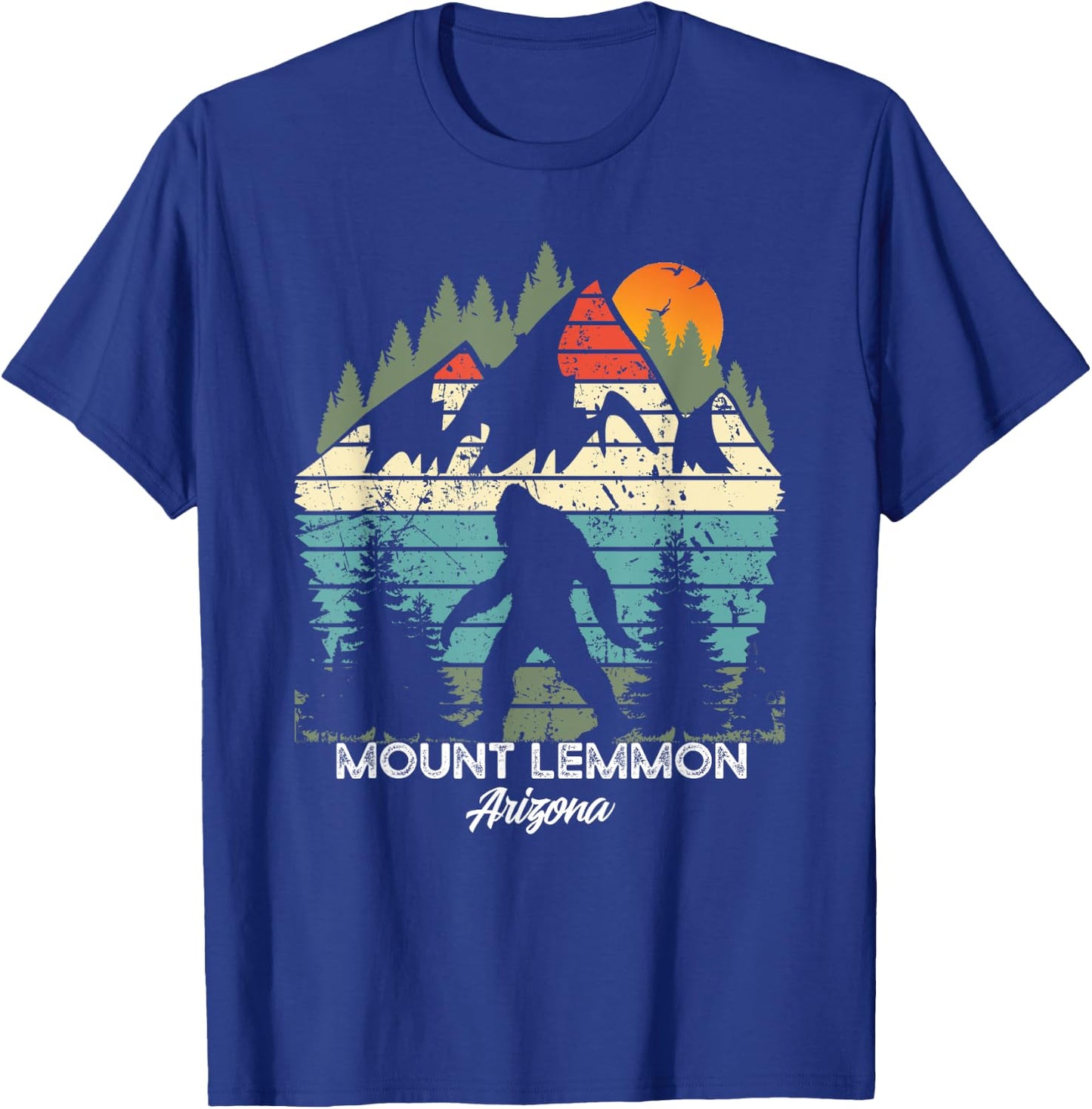 Vintage Mount Lemmon Arizona National Park Retro 80's T-Shirt - T-Shirt | Royal