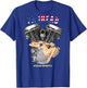 USA Panhead Motorcycle Sexy Retro Pinup Flag Biker Gear T-Shirt - T-Shirt | Royal