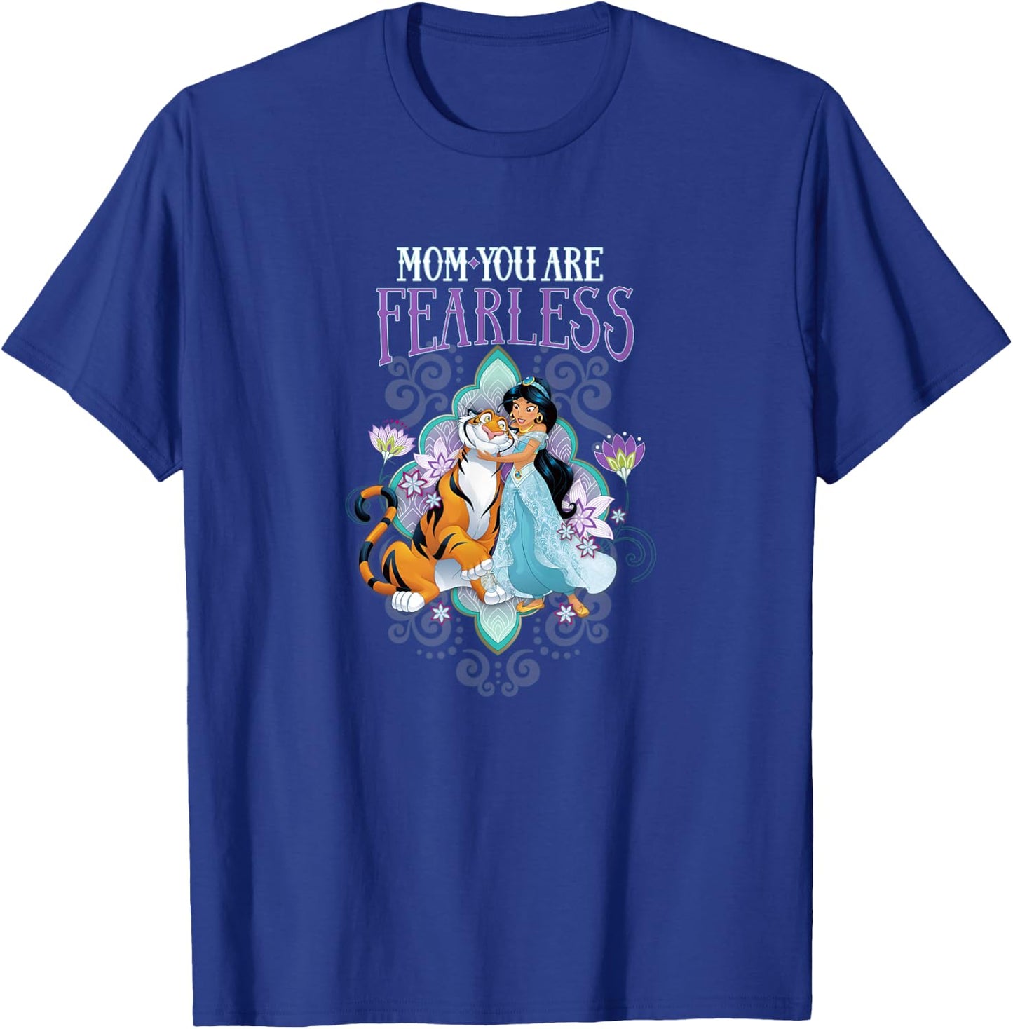 Disney Princess Mother's Day Jasmine & Rajah Fearless Mom T-Shirt - T-Shirt | Royal