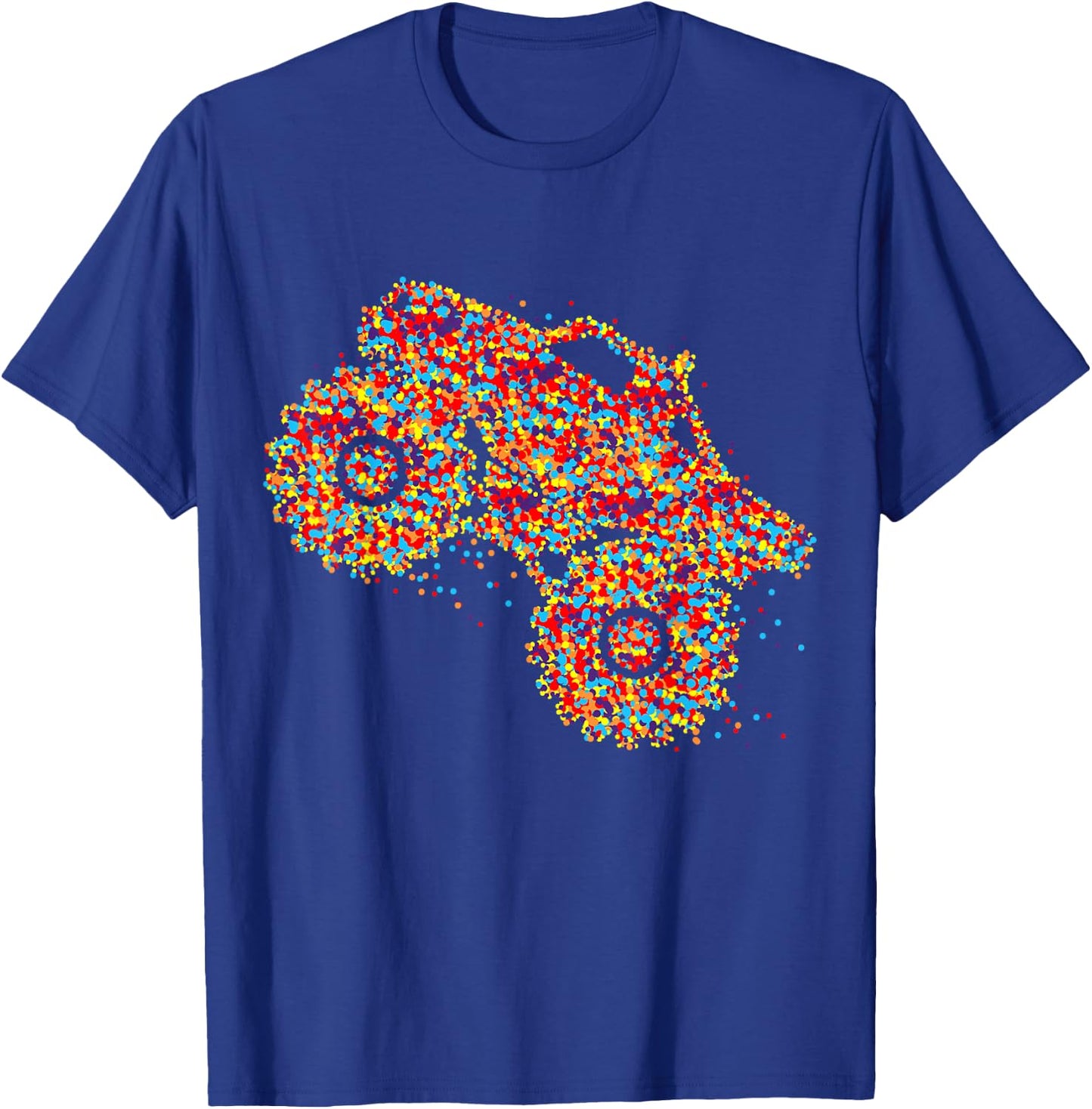 Monster Truck Girls T-Shirt - T-Shirt | Royal