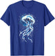 Jellyfish Sea Ocean Animal Lover Marine Mammal Artwork T-Shirt - T-Shirt | Royal