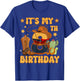 It's My 8th Birthday Cowboy Rodeo Horse 8 Year Old Bday Boy T-Shirt - T-Shirt | Royal