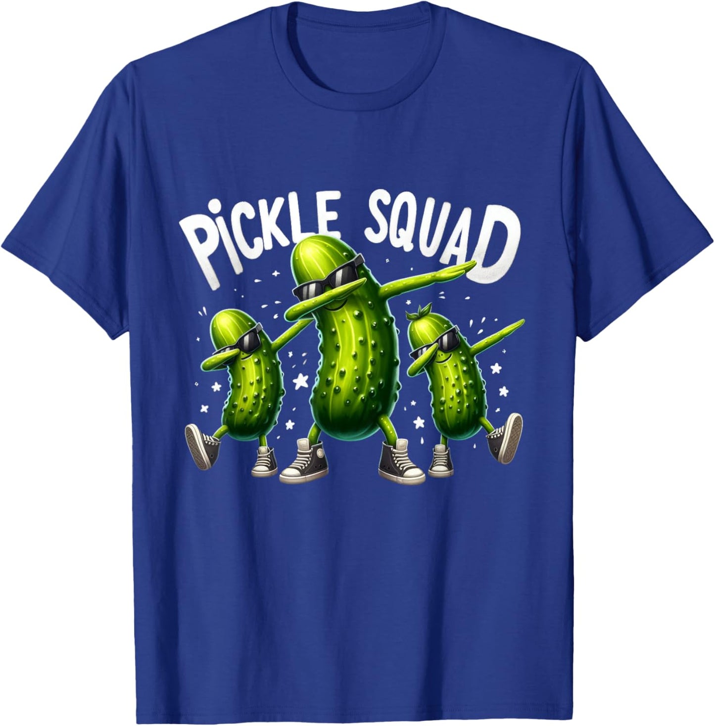 Pickle Squad Vegan Dill Big Dill Gang Lovers Pickle Lover T-Shirt - T-Shirt | Royal