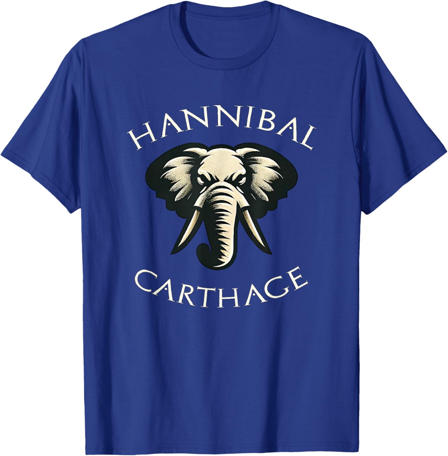 Hannibal Carthage War Elephant T-Shirt - T-Shirt | Royal