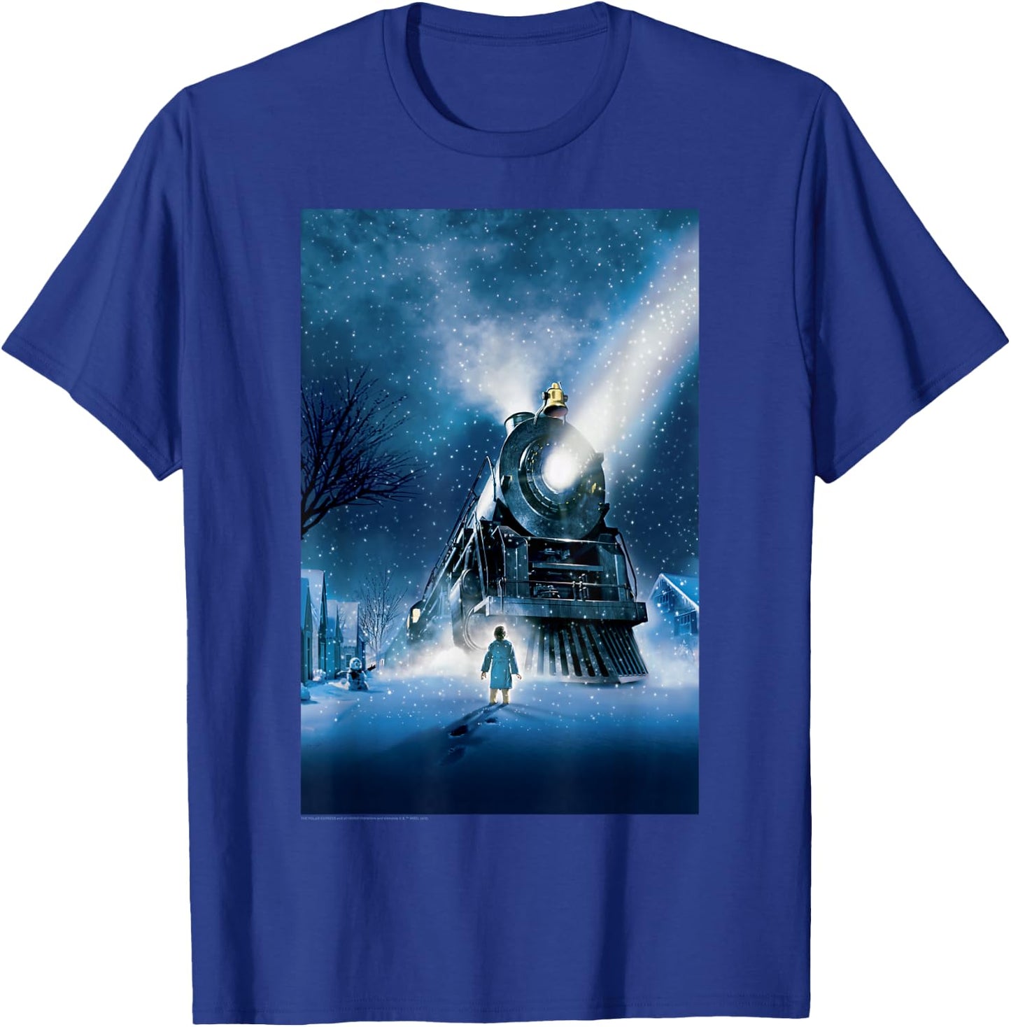 The Polar Express Poster T-Shirt - T-Shirt | Royal