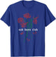 Sad Boys Club Red Roses Aesthetic Soft Grunge Punk Goth eBoy T-Shirt - T-Shirt | Royal