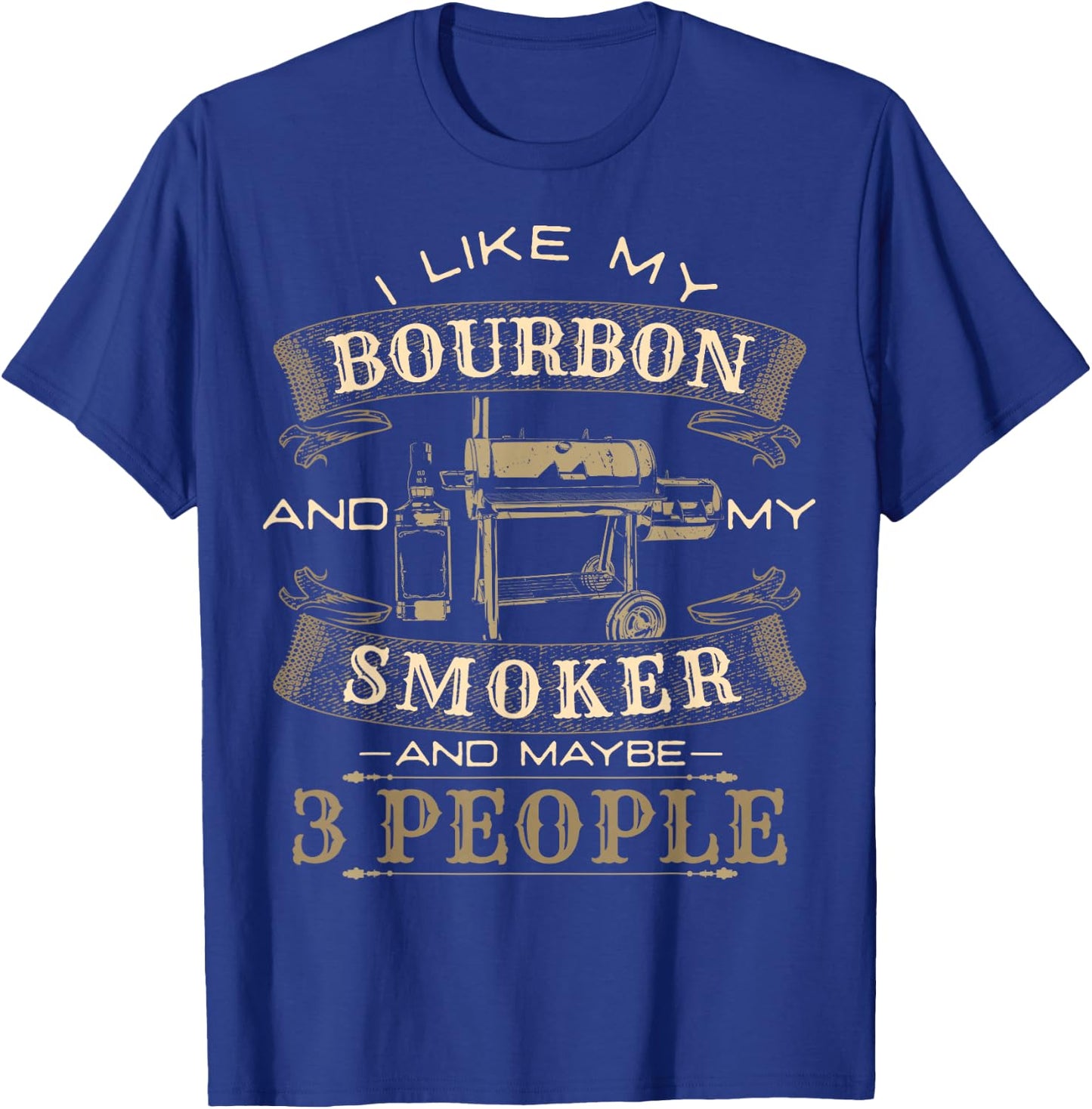 Funny BBQ Grillmaster T-Shirt - T-Shirt | Royal