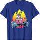 Funny Weightlifting Gift A Unicorn loving Weightlifter T-Shirt - T-Shirt | Royal