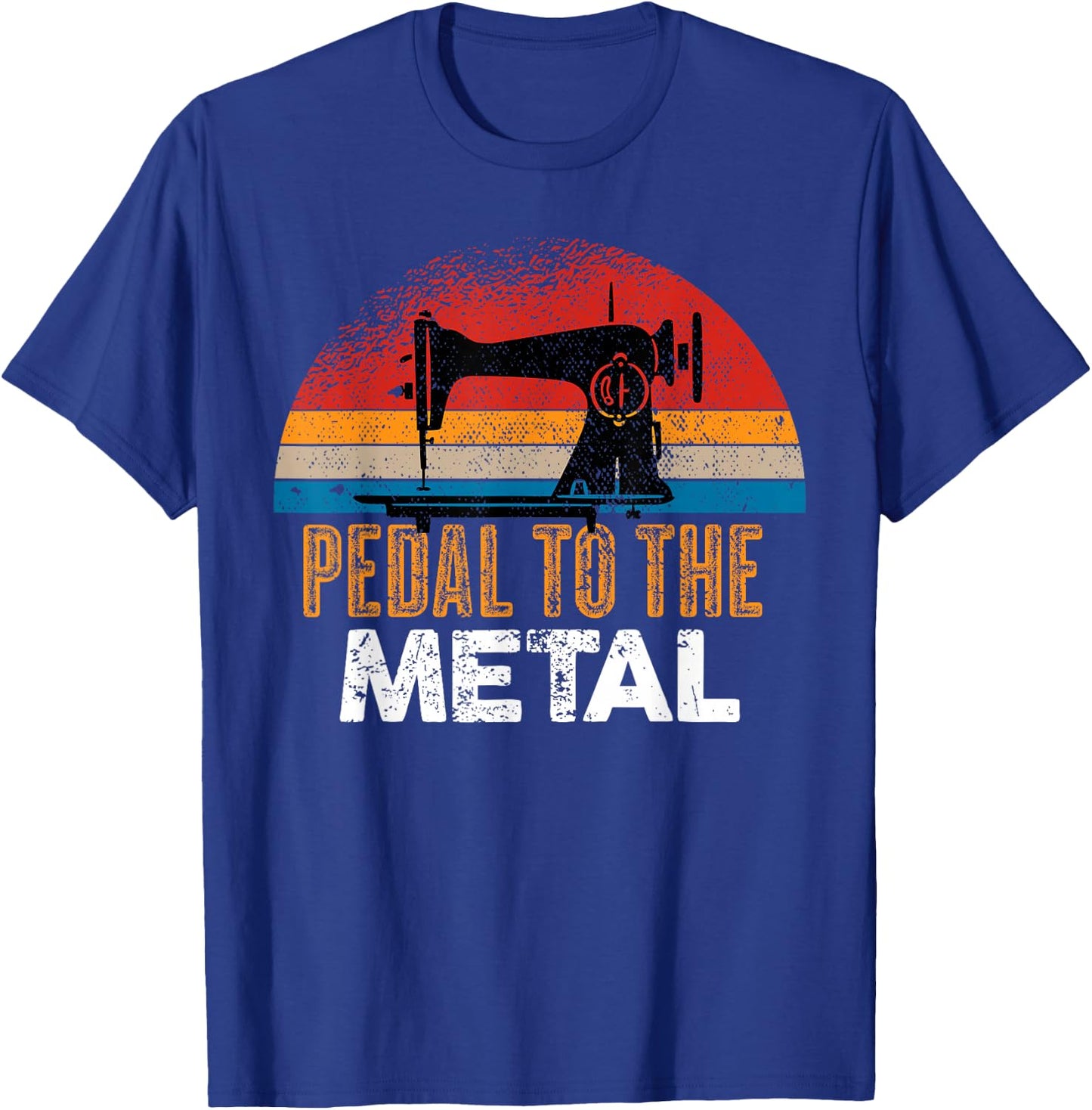 Pedal To The Metal T-Shirt - T-Shirt | Royal