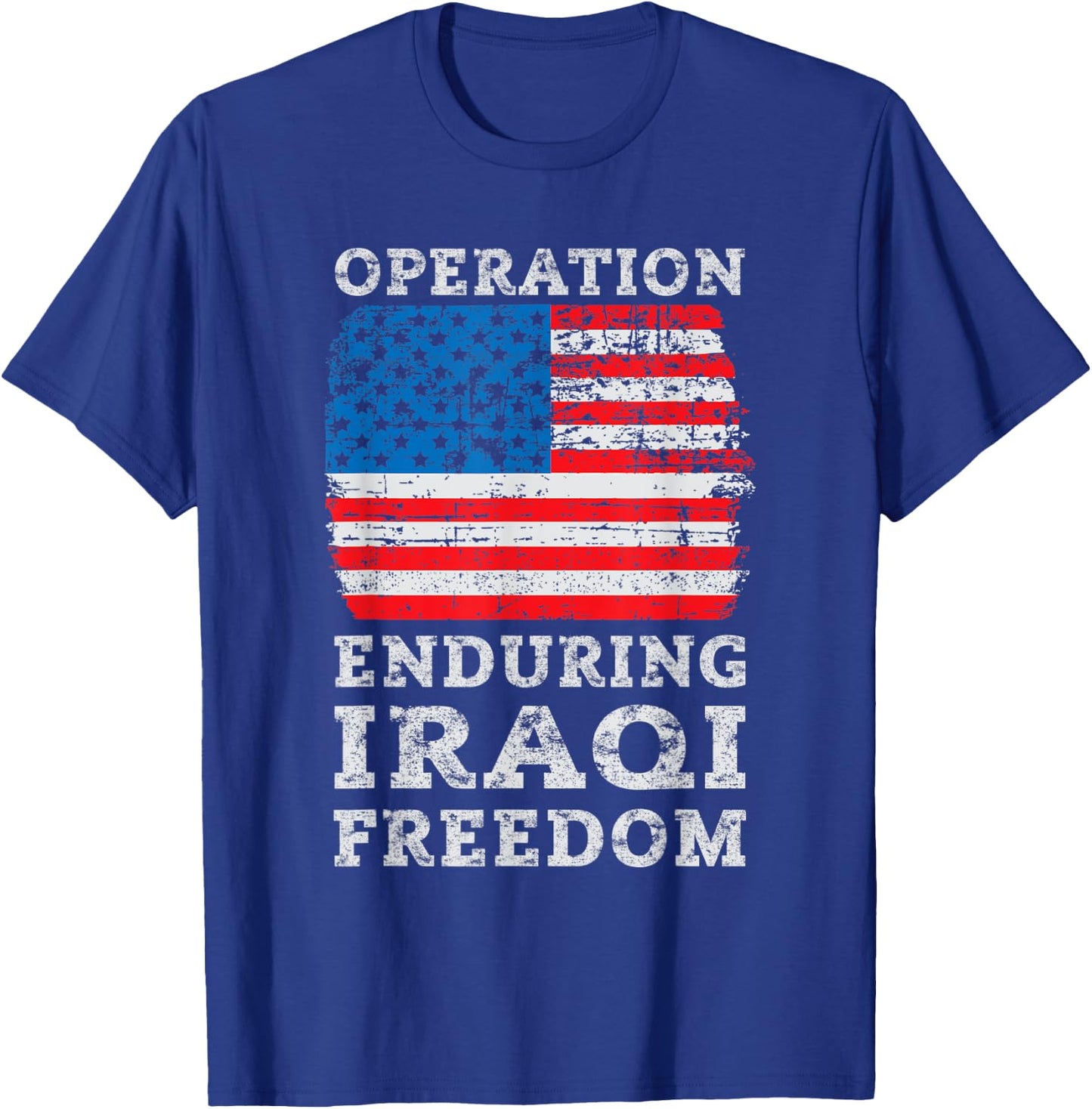 Military Operation Enduring Iraqi Freedom T-Shirt - T-Shirt | Royal