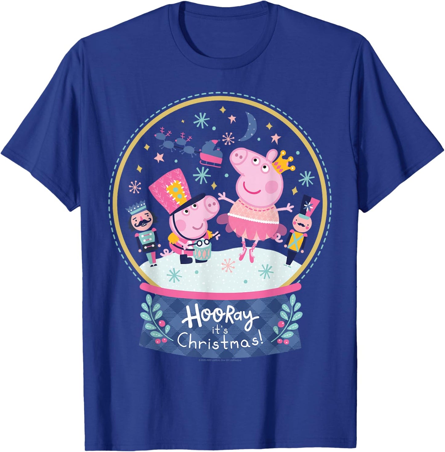 Peppa Pig Magical Snowglobe T-Shirt - T-Shirt | Royal