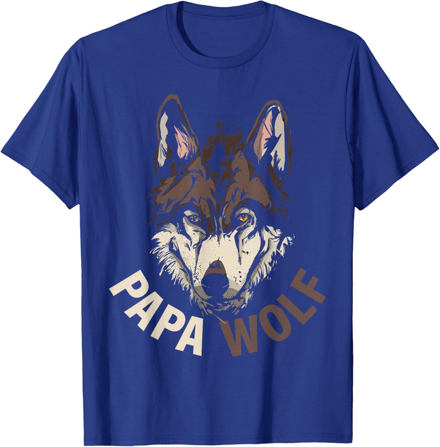 Papa Wolf T-Shirt - T-Shirt | Royal