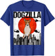 Funny Vintage Japanese Dogzilla Basenji T-Shirt - T-Shirt | Royal