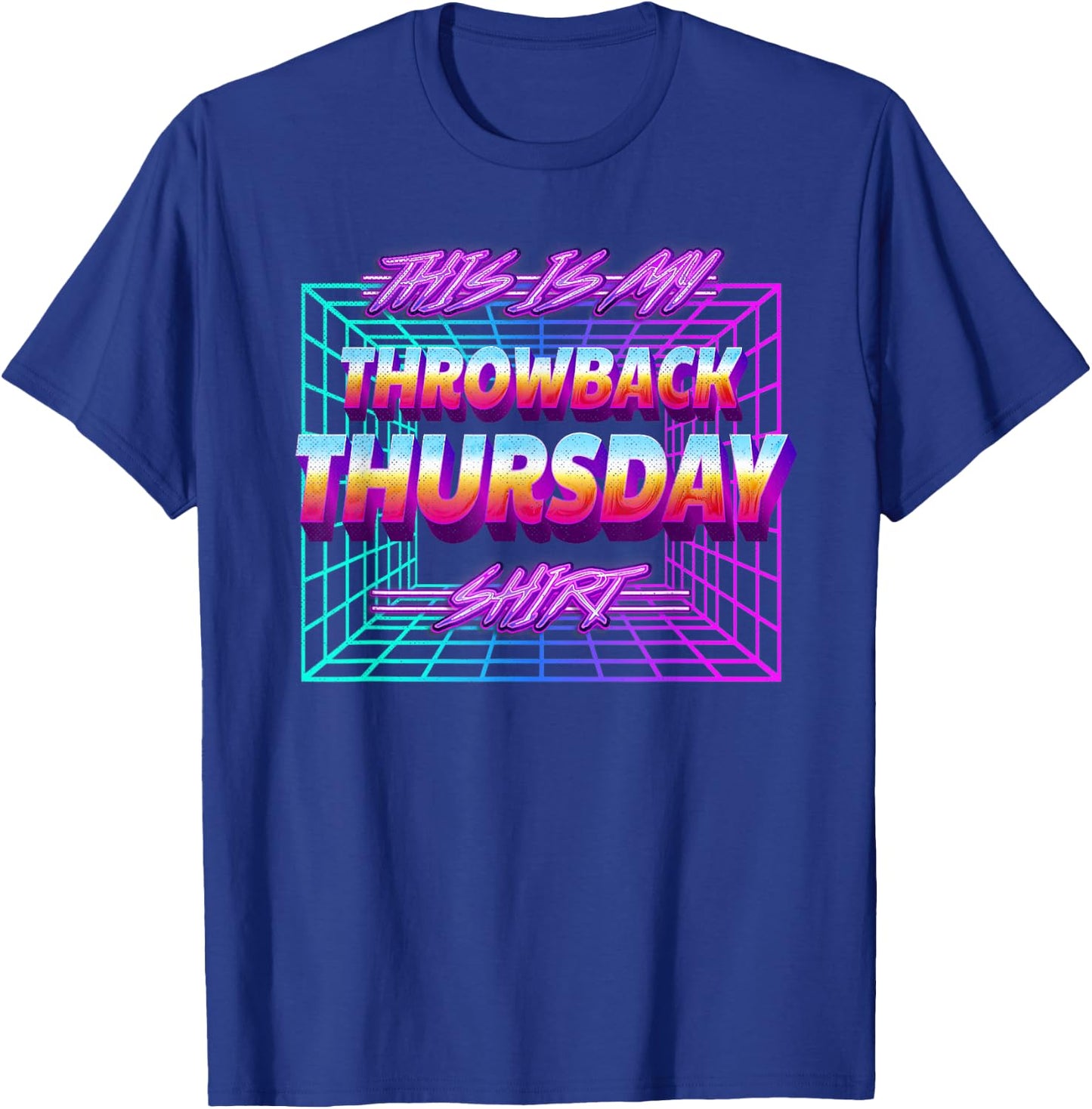 This is My Throwback Thursday T-Shirt - T-Shirt | Royal