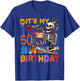 It's My 50th Birthday Halloween Skeleton Matching Party T-Shirt - T-Shirt | Royal