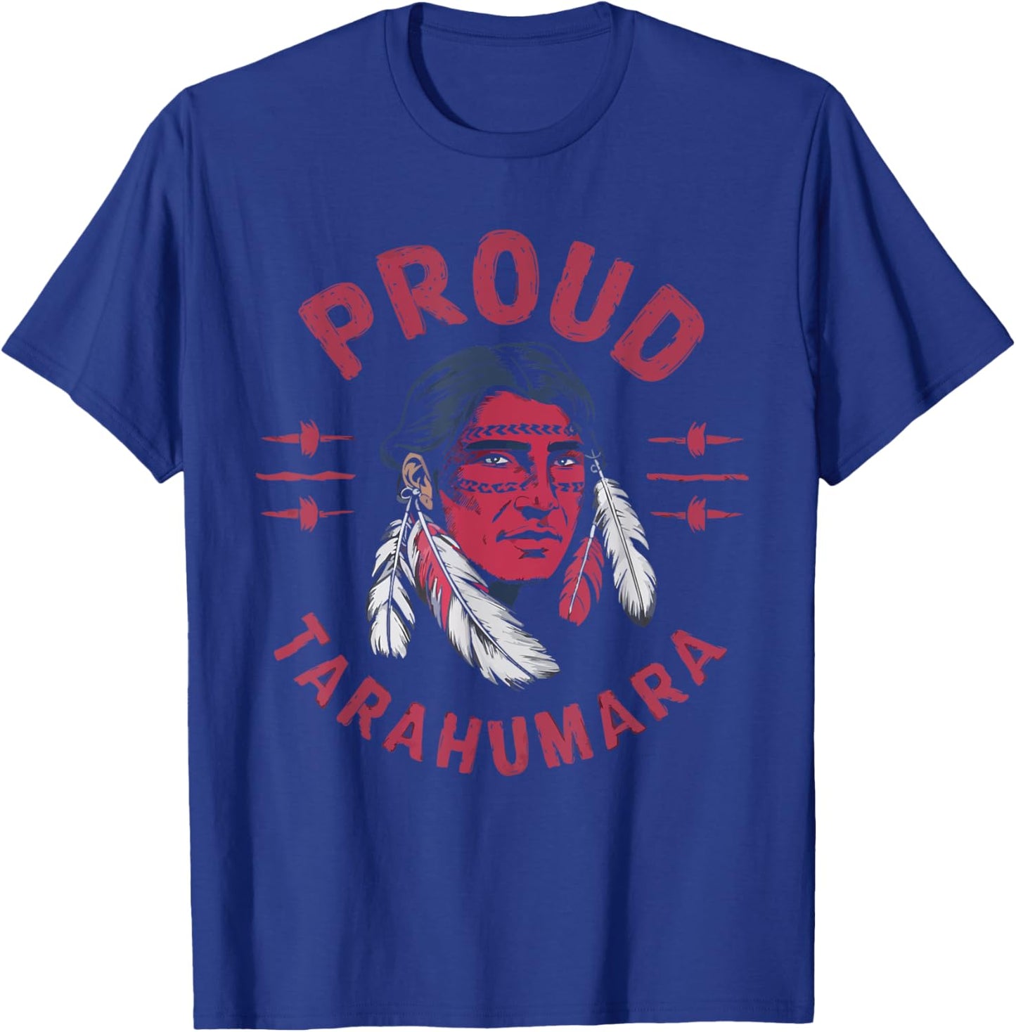 Indigenous People Mexico Native American Tarahumara Tribe T-Shirt - T-Shirt | Royal