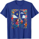 Girl on bicycle in Paris Eiffel Tower, Love Paris, French T-Shirt - T-Shirt | Royal