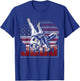 Martial Artist Gift Patriotic American Judoka USA Flag Judo Women Kids Men T-Shirt - T-Shirt | Royal