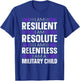 Purple Up I Am A Military Child T-Shirt - T-Shirt | Royal