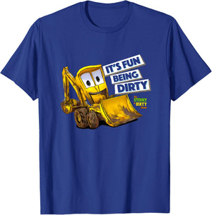 The Stinky and Dirty Show - It's Fun Being Dirty T-Shirt - T-Shirt | Royal