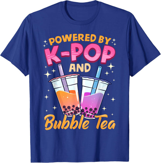 Bubble Tea Boba K-POP Music Lover Korean Milk Matcha Anime T-Shirt - T-Shirt | Royal