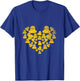 Cute Animal Lover Gift Heart Yellow Duck T-Shirt - T-Shirt | Royal