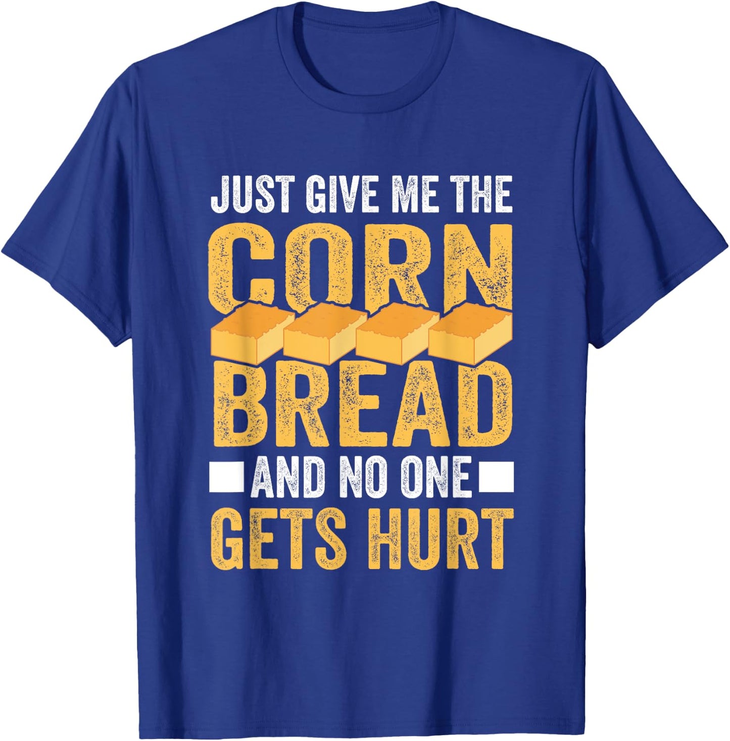 Funny Cornbread Food Baking Thanksgiving Baker Cornbread T-Shirt - T-Shirt | Royal