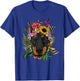 Doberman Shirt Floral Doberman Pinscher Dobie Pet Dog Lover T-Shirt - T-Shirt | Royal
