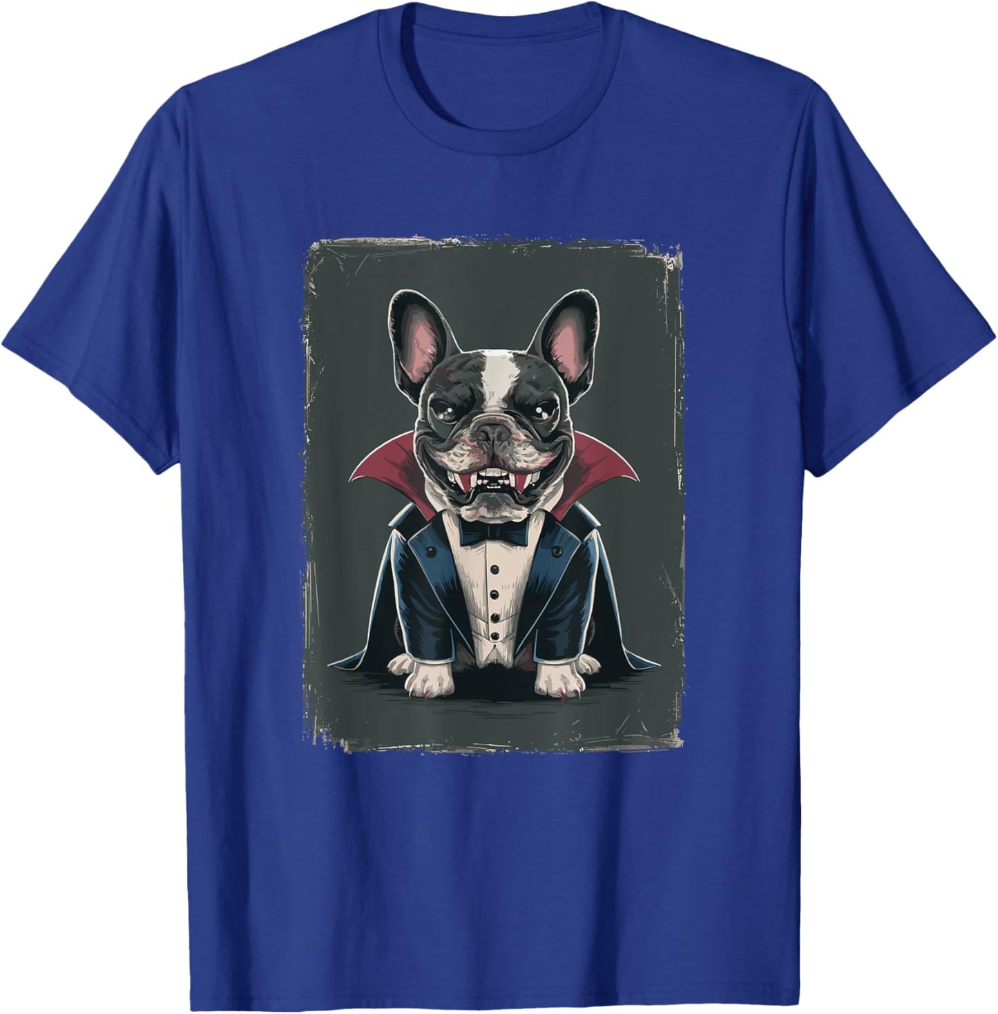 Halloween Vampire French Bulldog Frenchie Women T-Shirt - T-Shirt | Royal